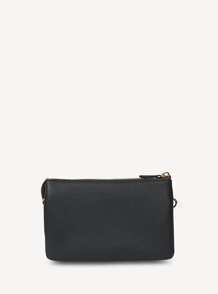 Tilly Crossbody - Black Suede | Saben
