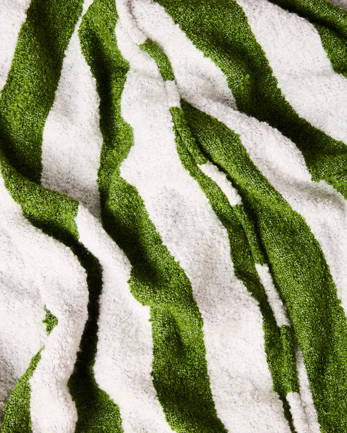 Moss Stripe Boucle Beanbag One Size | Kip & Co