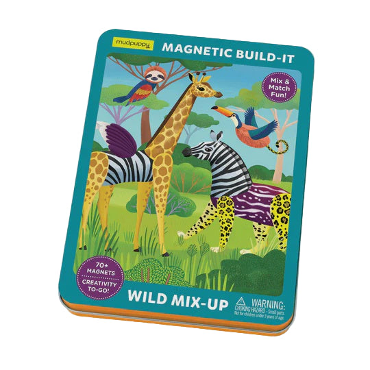 Wild Mix-Up Magnetic Build-It | Mudpuppy