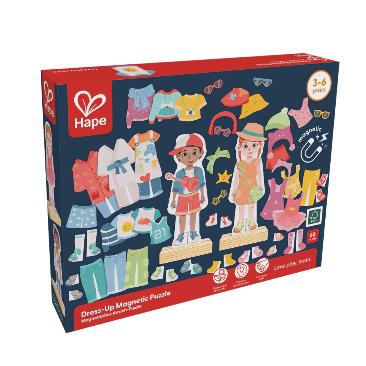 Dress Up Magnetic Puzzle | Hape