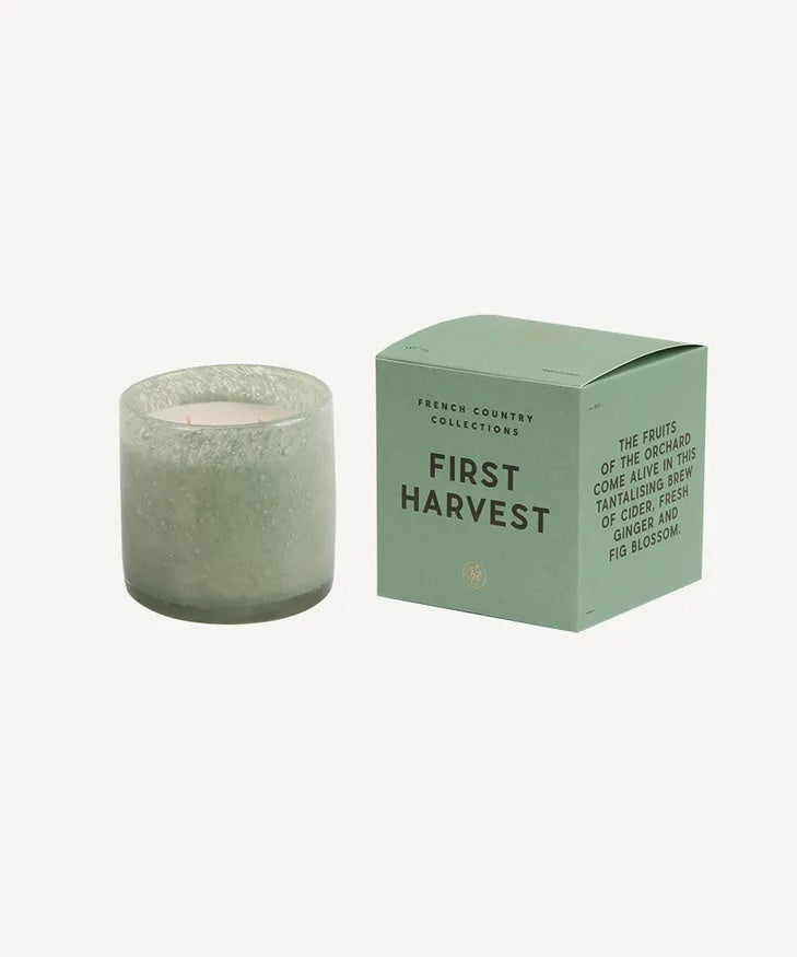 First Harvest Glass Candle | French Country