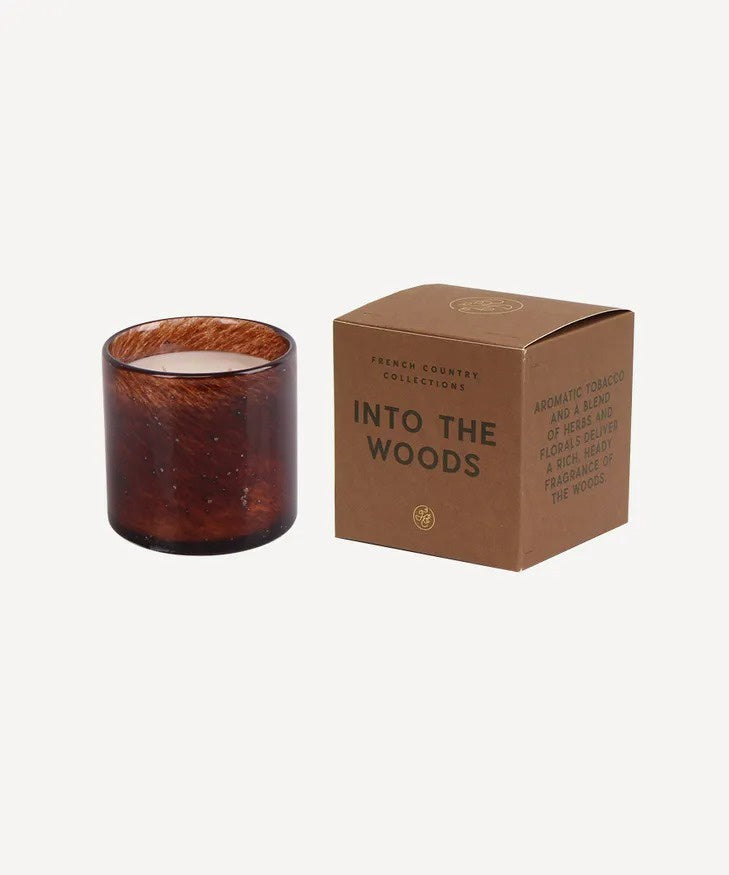 Into the Woods Glass Candle | French Country