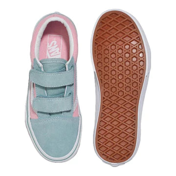 YOUTH - OLD SKOOL V 2-TONE GRAY/PINK | Vans