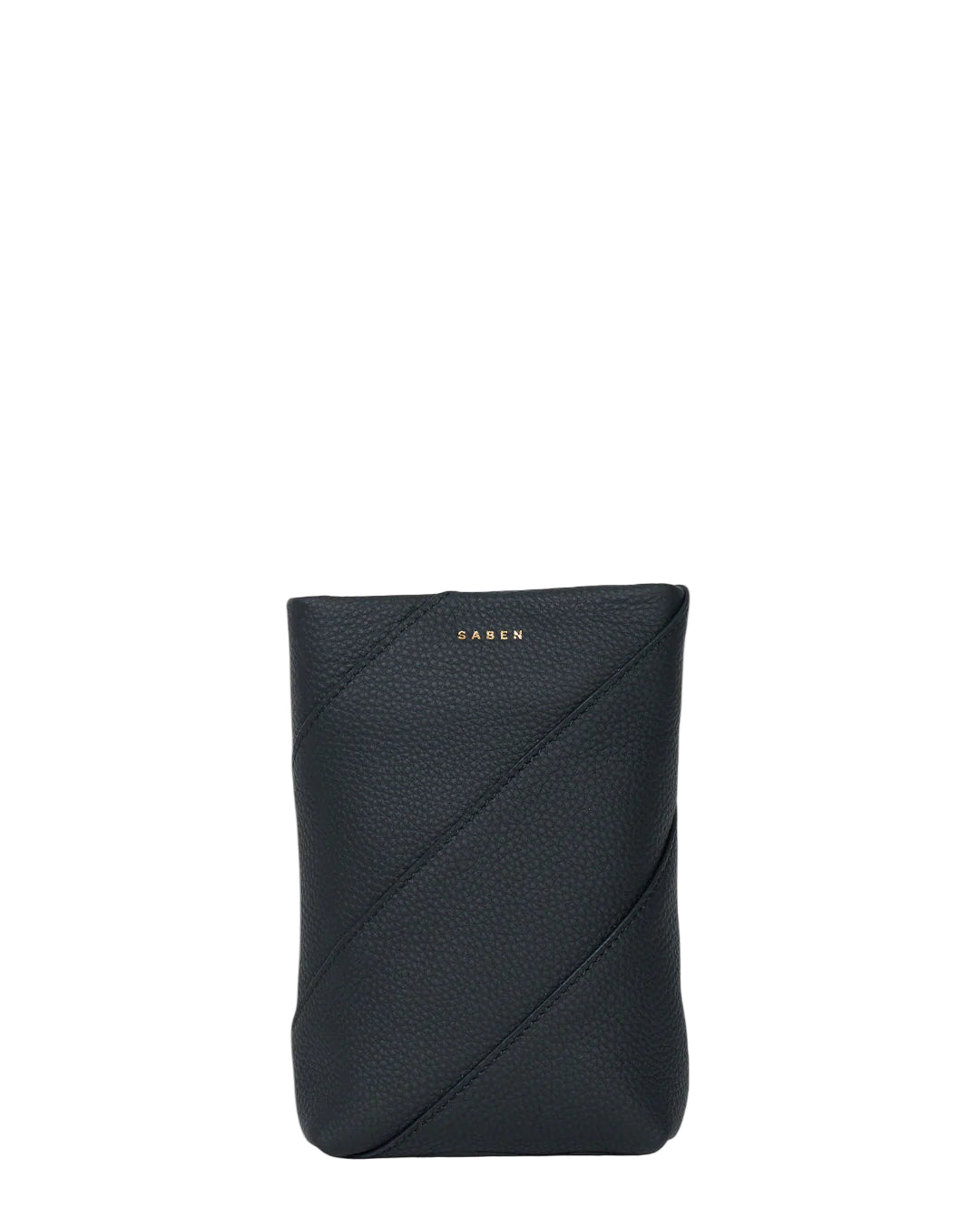 Maggie Crossbody | Black Bias | Saben