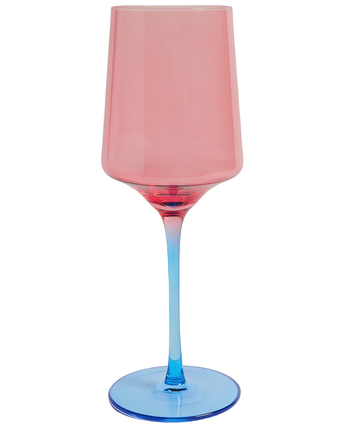 Blue Robin Vino Glass 2P Set One Size | Kip & Co