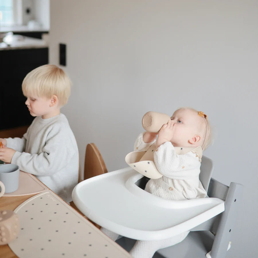 Silicone Sippy Cup - Natural | Mushie