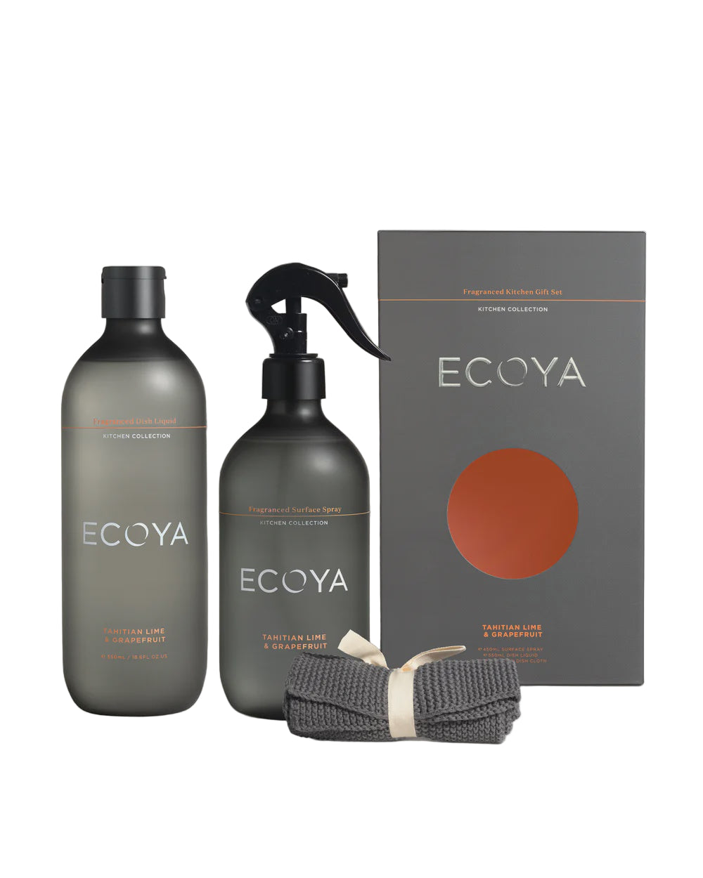 Tahitian Lime & Grapefruit Kitchen Gift Set | Ecoya