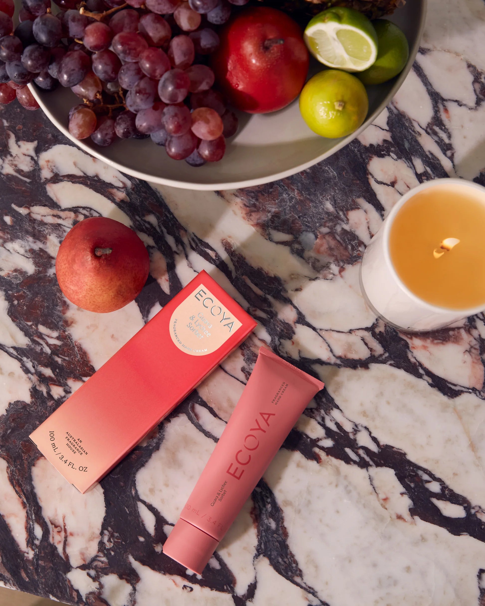 Hand Cream - Guava and Lychee Sorbet | Ecoya