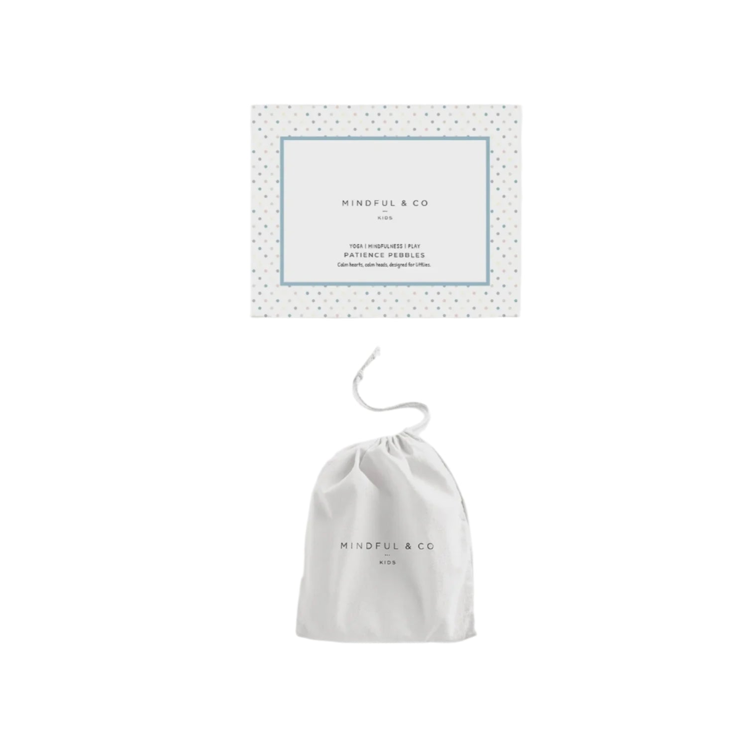 Patience Pebbles - Sea Foam | Mindful & Co