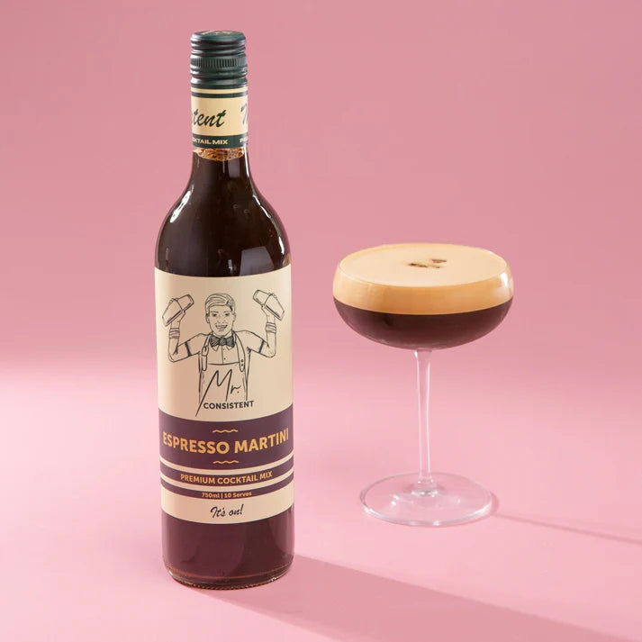 Espresso Martini Cocktail Mixer - 10 serves | Mr Consistent NZ