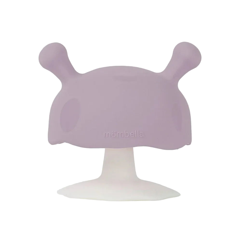 Mushroom Teether - Lavendar | Mombella