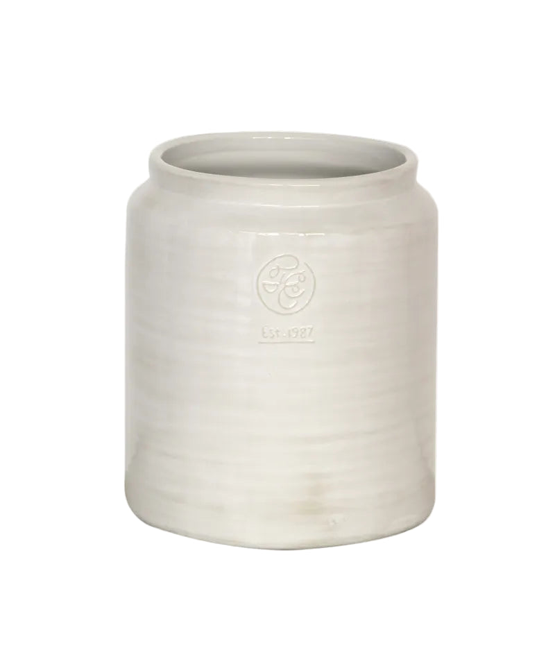 Franco Rustic White Utensil Holder Large | French Country