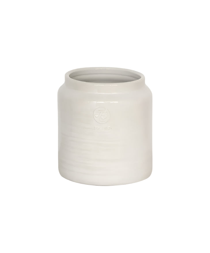 Franco Rustic White Utensil Holder Small