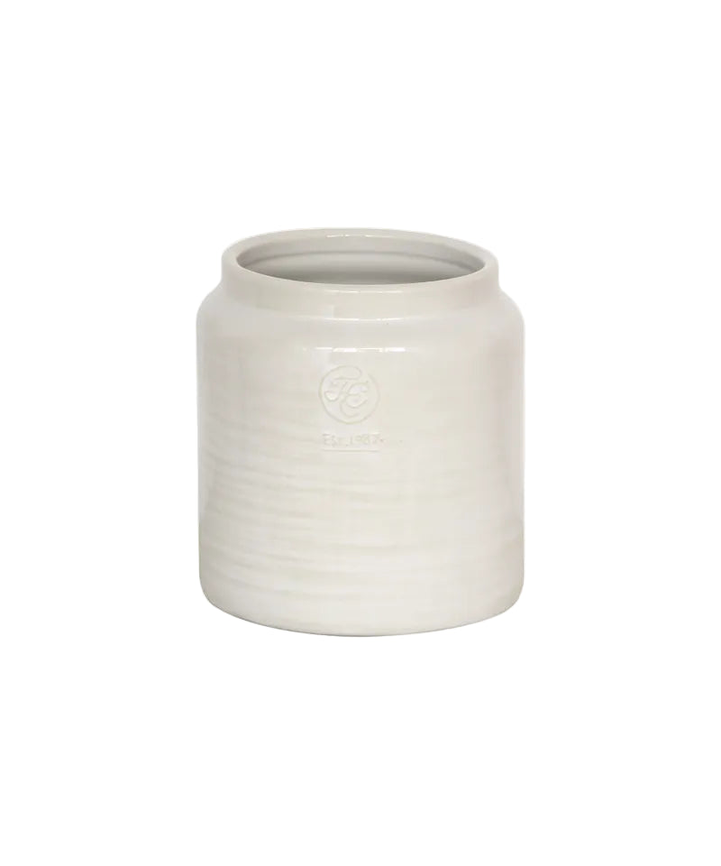 Franco Rustic White Utensil Holder Small | French Country