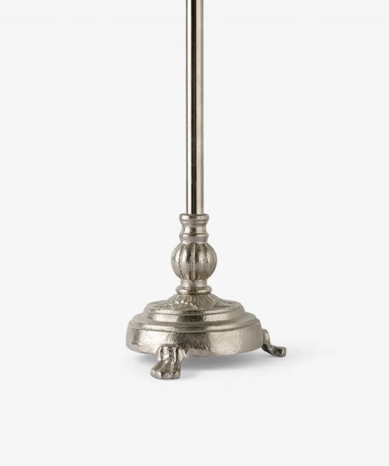 Clara Lamp Base - Antique Silver | French Country