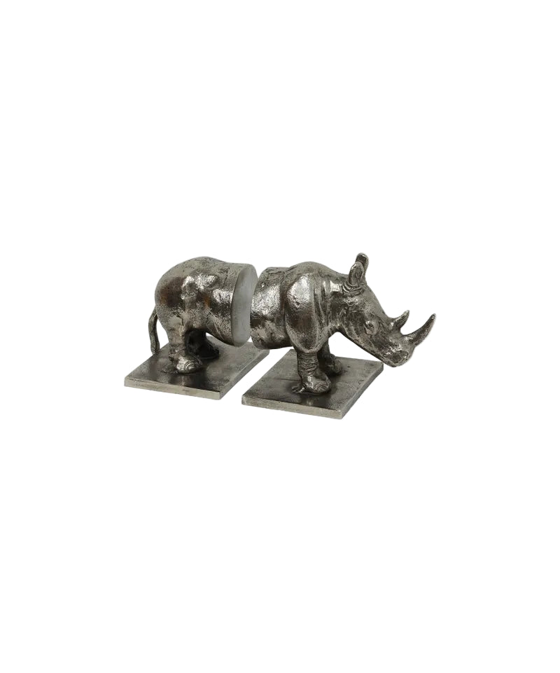 Rhino Bookends | French Country