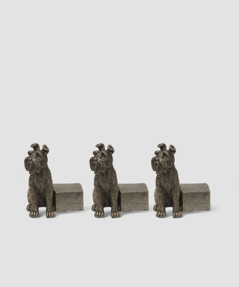 Scottie Dog Pot Stand - Small (3PC) | French Country