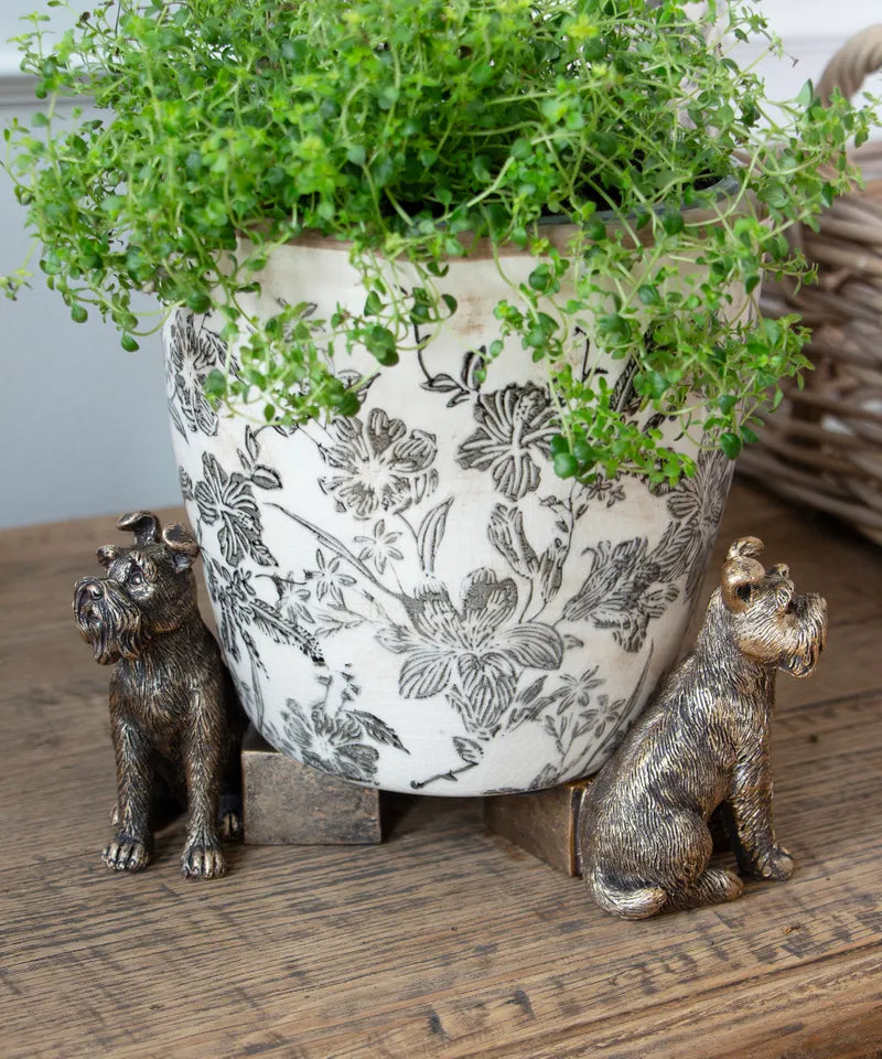Scottie Dog Pot Stand - Small (3PC) | French Country