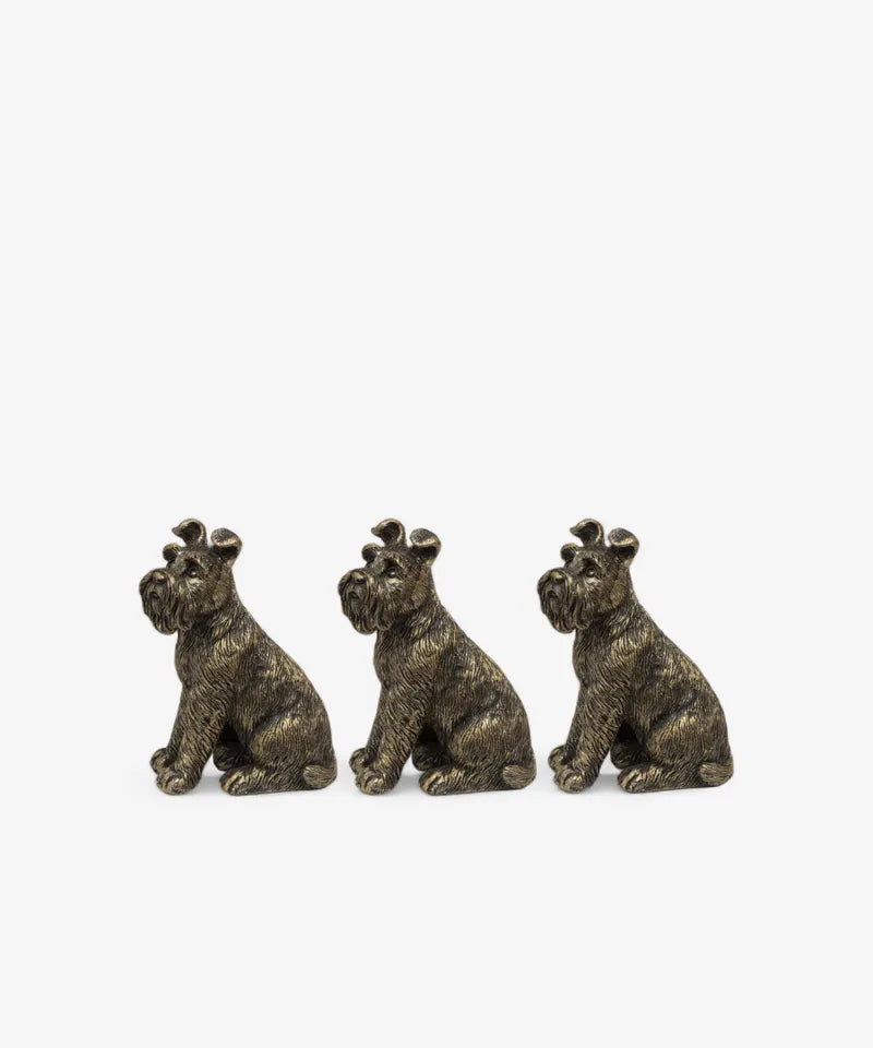 Scottie Dog Pot Stand - Small (3PC) | French Country