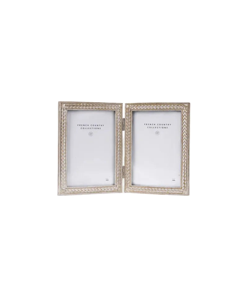 Eleanor Double Photoframe 4x6" | French Country