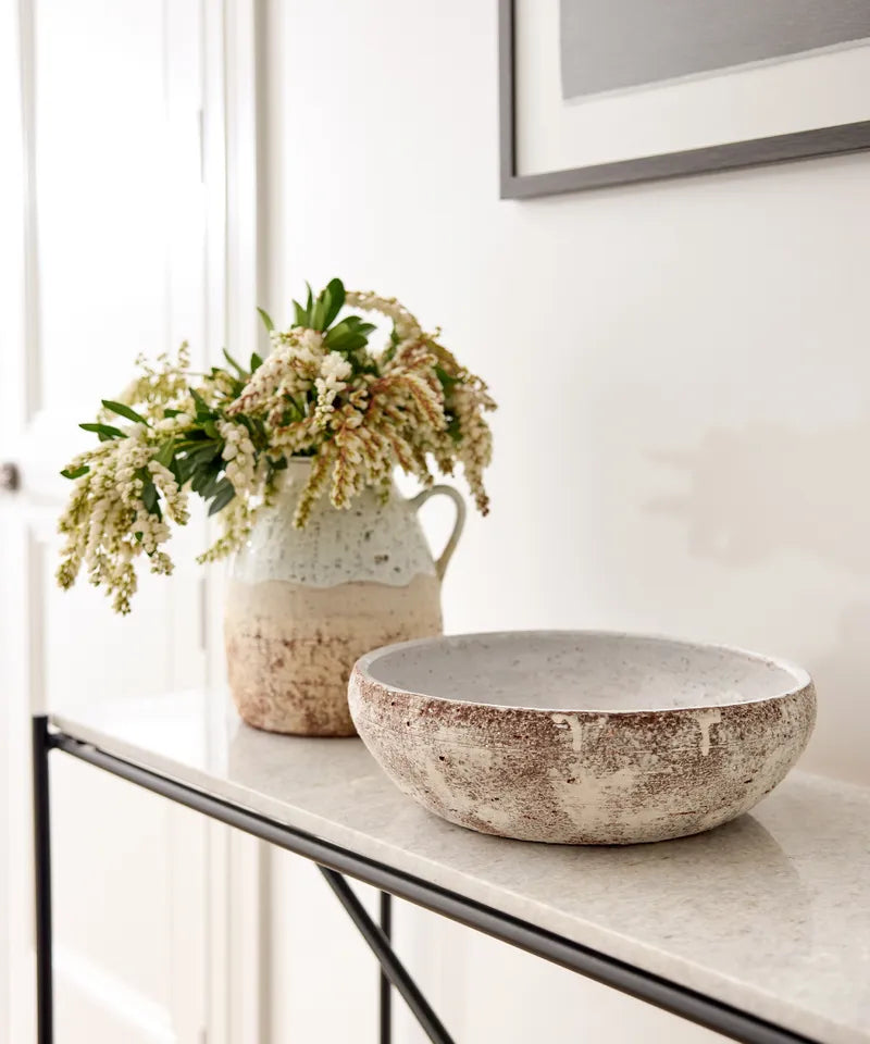 Glacier Terracotta Bowl | French Country