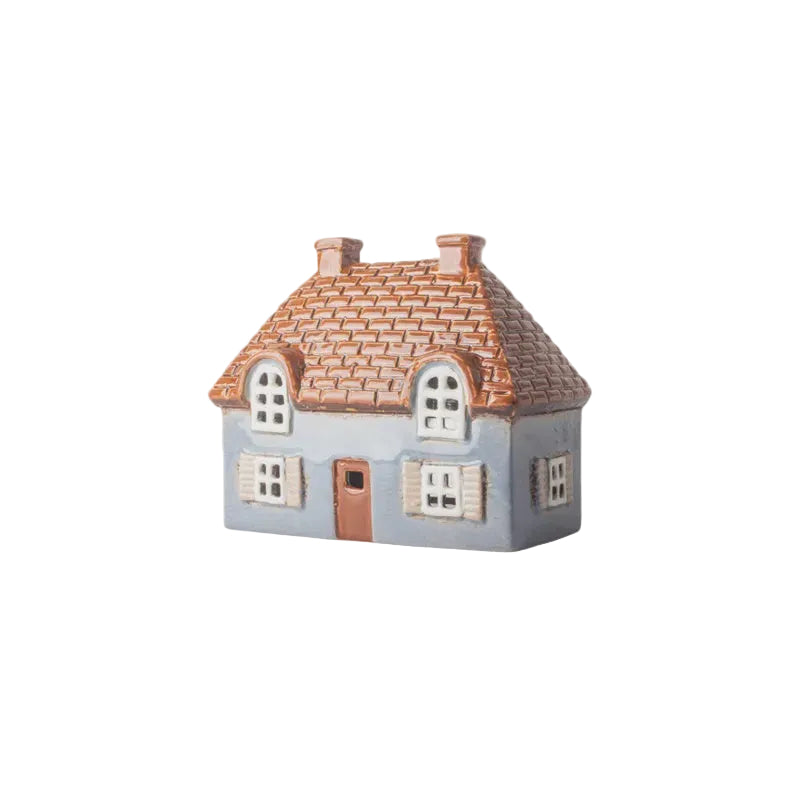 Cotswold Tea Light Cottage Blue | French Country