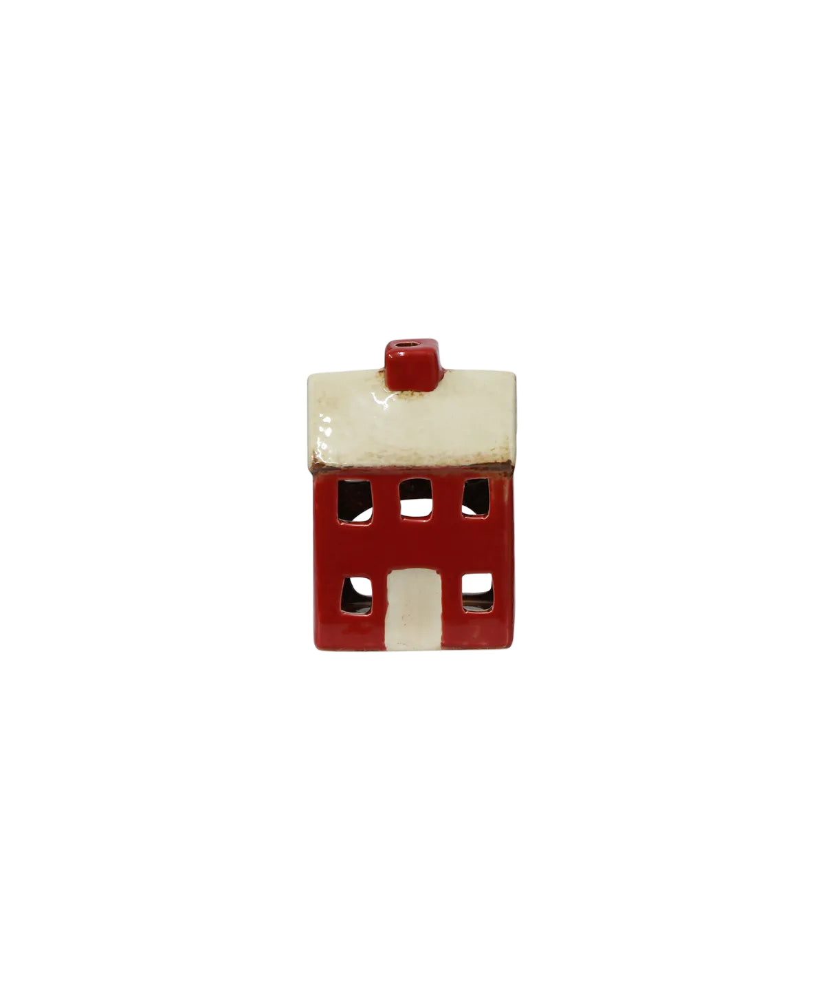 Alsace Petite Tea Light Chalet Red Cream | French Country