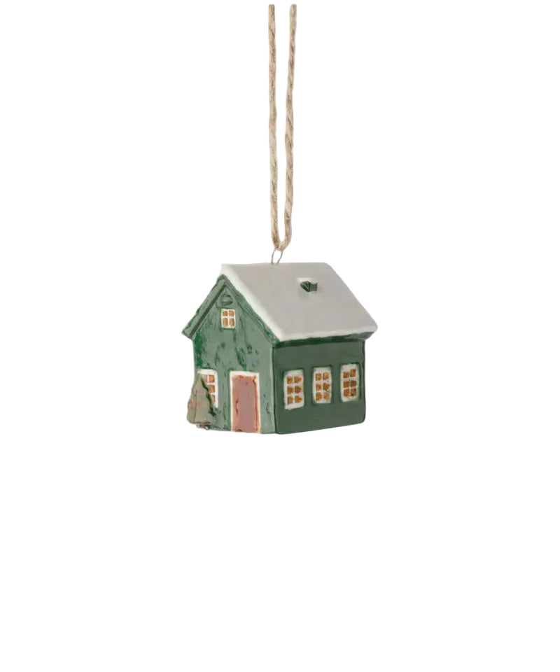 Hanging Mini Bungalow - Green | French Country