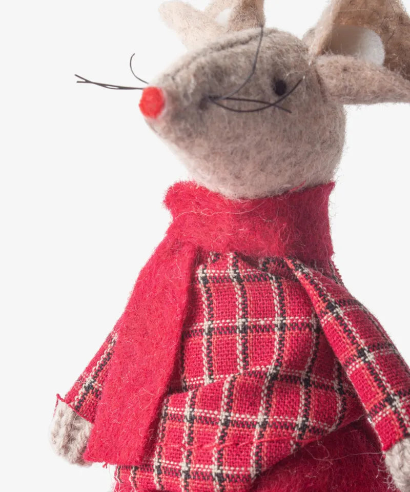 Red Harry Mouse Hanging | French Country