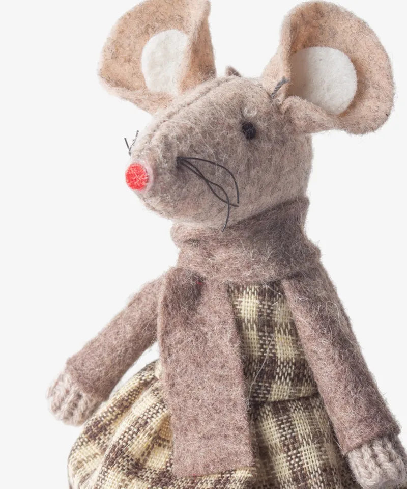 Brown Hilary Mouse Hanging | French Country