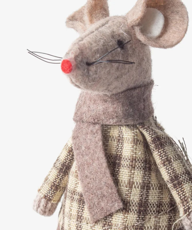 Brown Peter Mouse Hanging | French Country