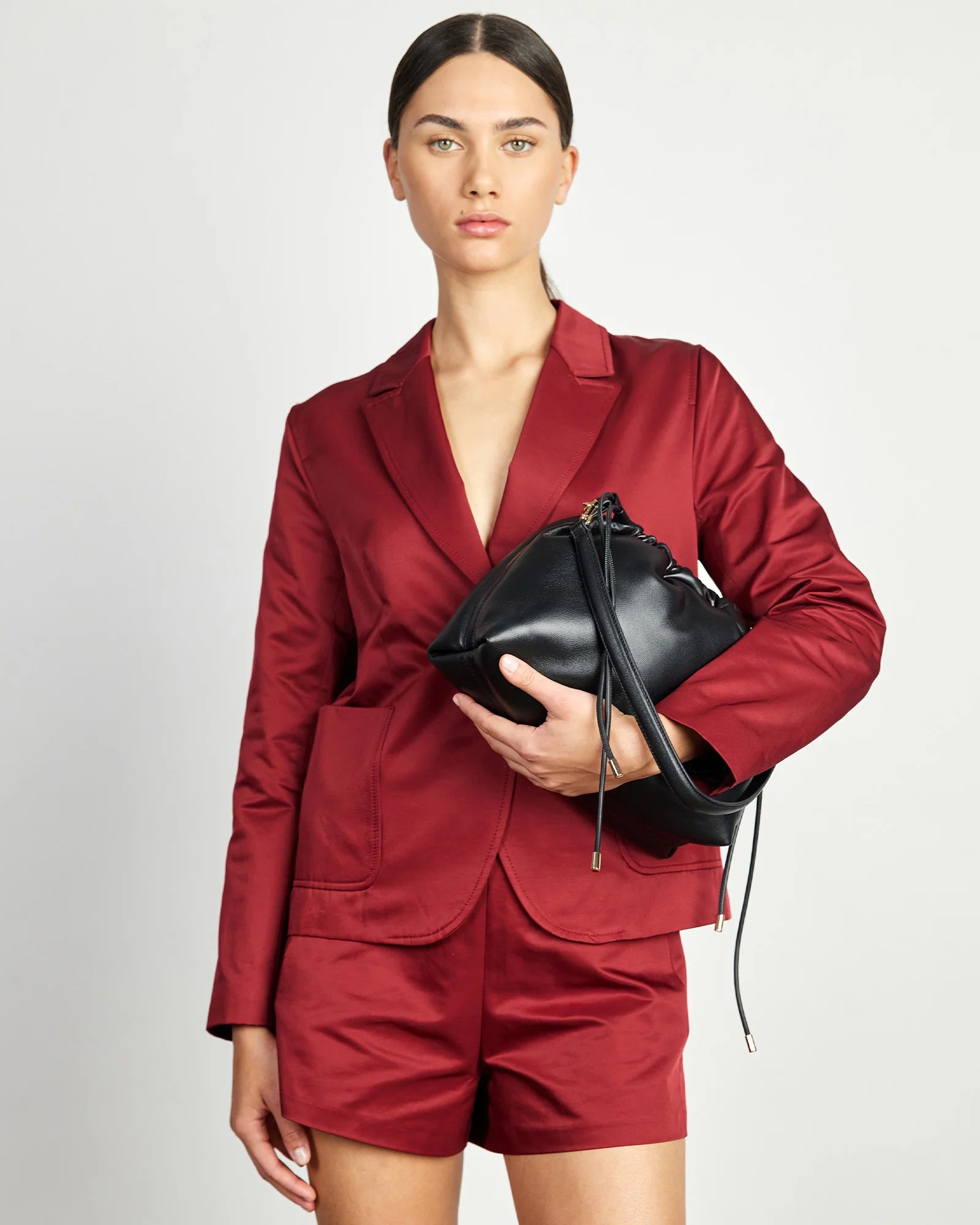 Ellis Shoulder Bag Black Softie | Saben