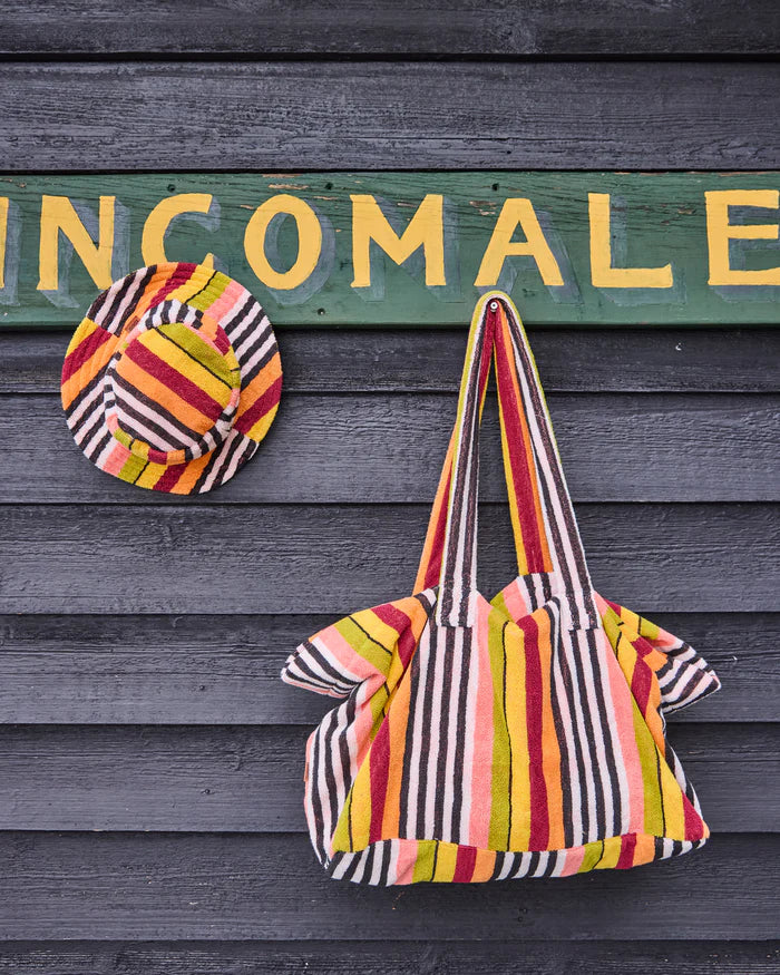 Casablanca Stripe Terry Oversized Beach Bag  |  Kip & Co