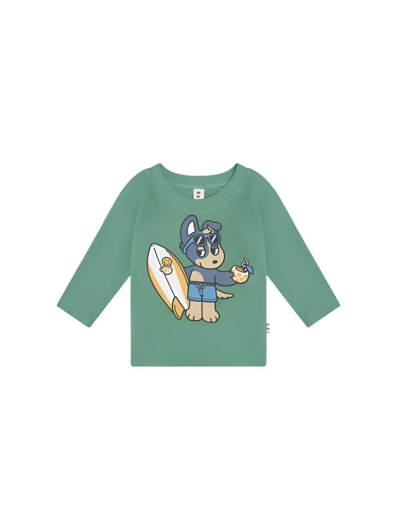 Surfer Dawg Rashguard | Huxbaby