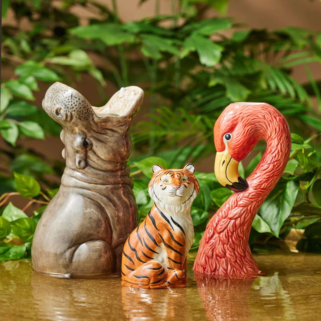 Harry Hippo Vase Multi-Coloured | Emporium