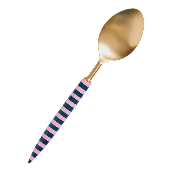 Florence Stripe Brasserie Serving Spoon One Size | Kip & Co