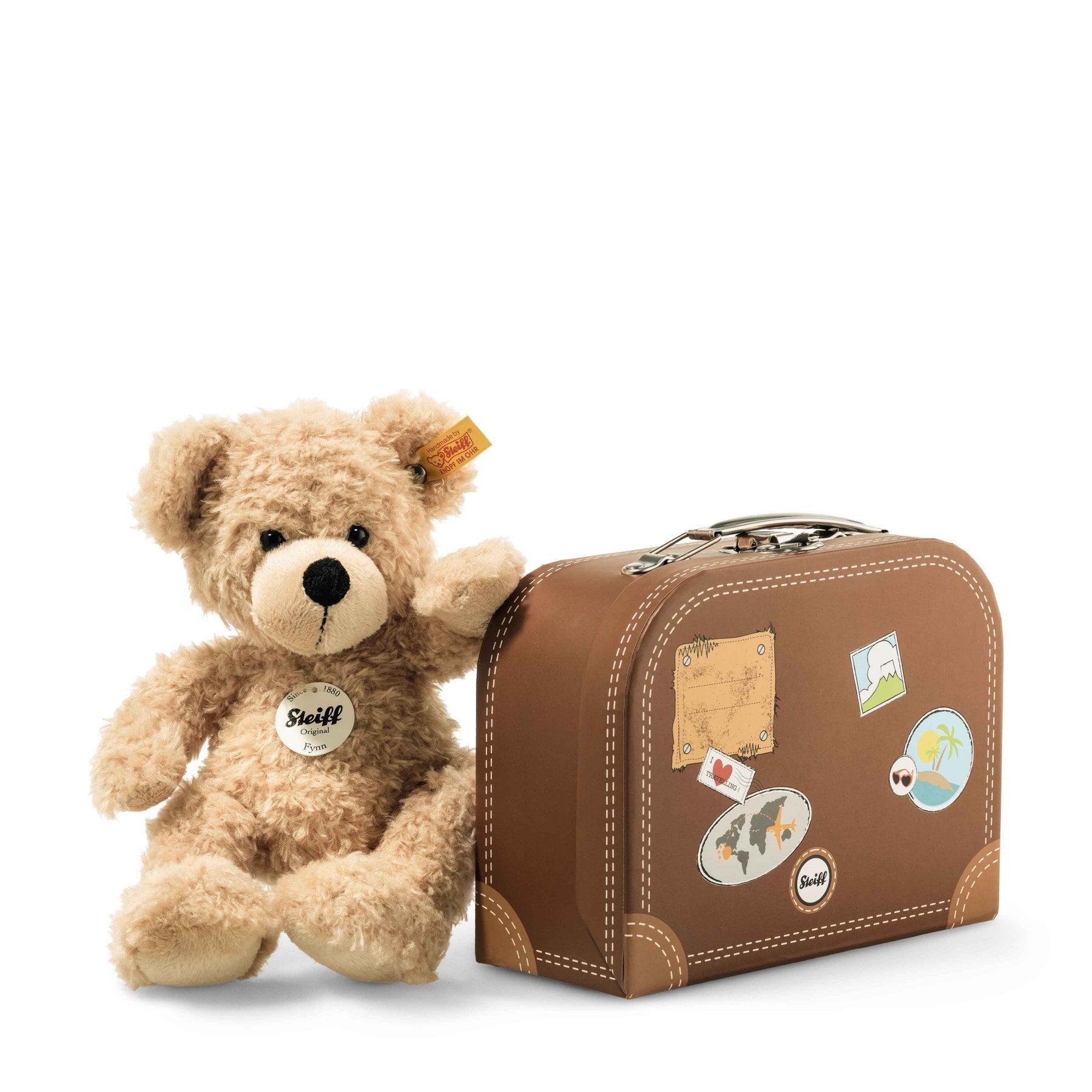 Fynn Teddy in Suitcase, 28 cm | Steiff