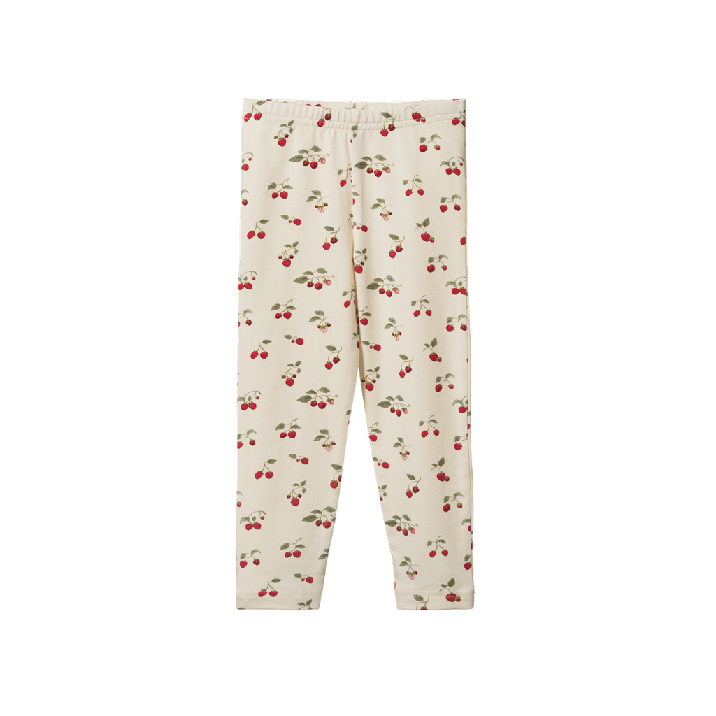 LEGGINGS. Strawberry Blush Print | Nature Baby