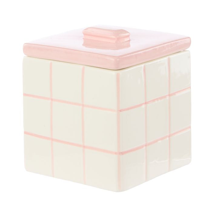 Lulu Collection Ceramic Box - Pink | Emporium