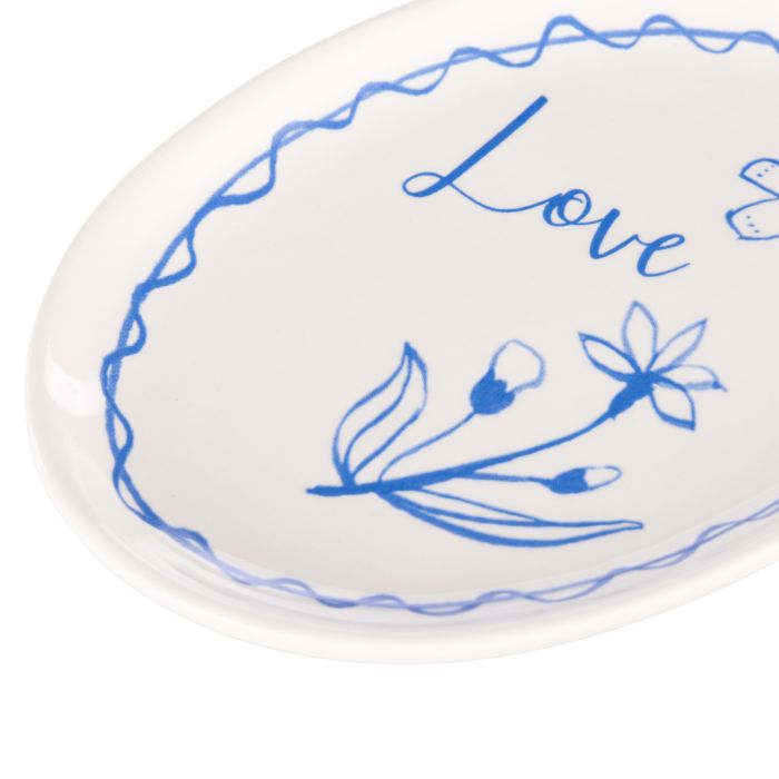 Bellamy Collection Plate - 2pcs Set - Blue | Emporium