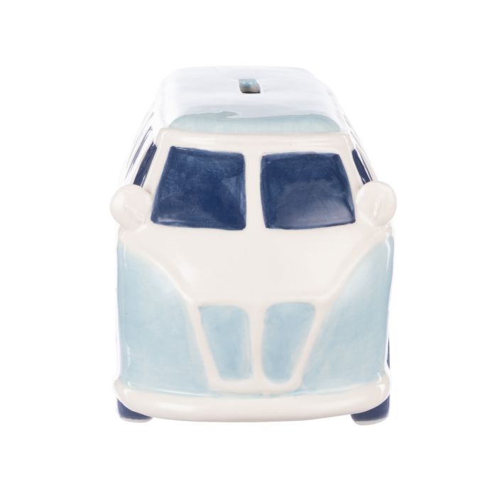 Combi Money Bank - White & Blue | Emporium