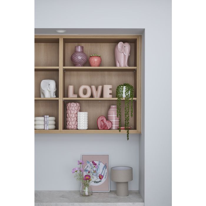 Sweetheart Vase - Large - Pink | Emporium