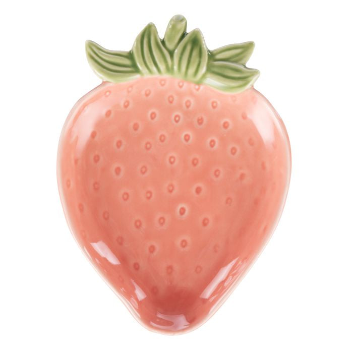 Anniston Strawberry Plate - Pink | Emporium