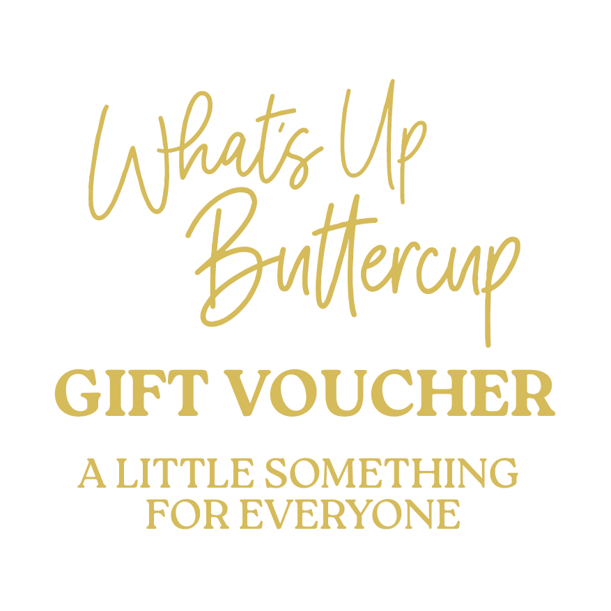 What's Up Buttercup Gift Card