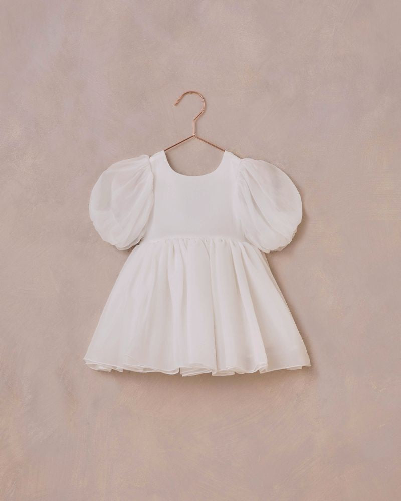 Sofia Dress | Ivory| Noralee