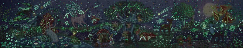 200pc Magic Forest Puzzle Glowing 1.5m | Hape