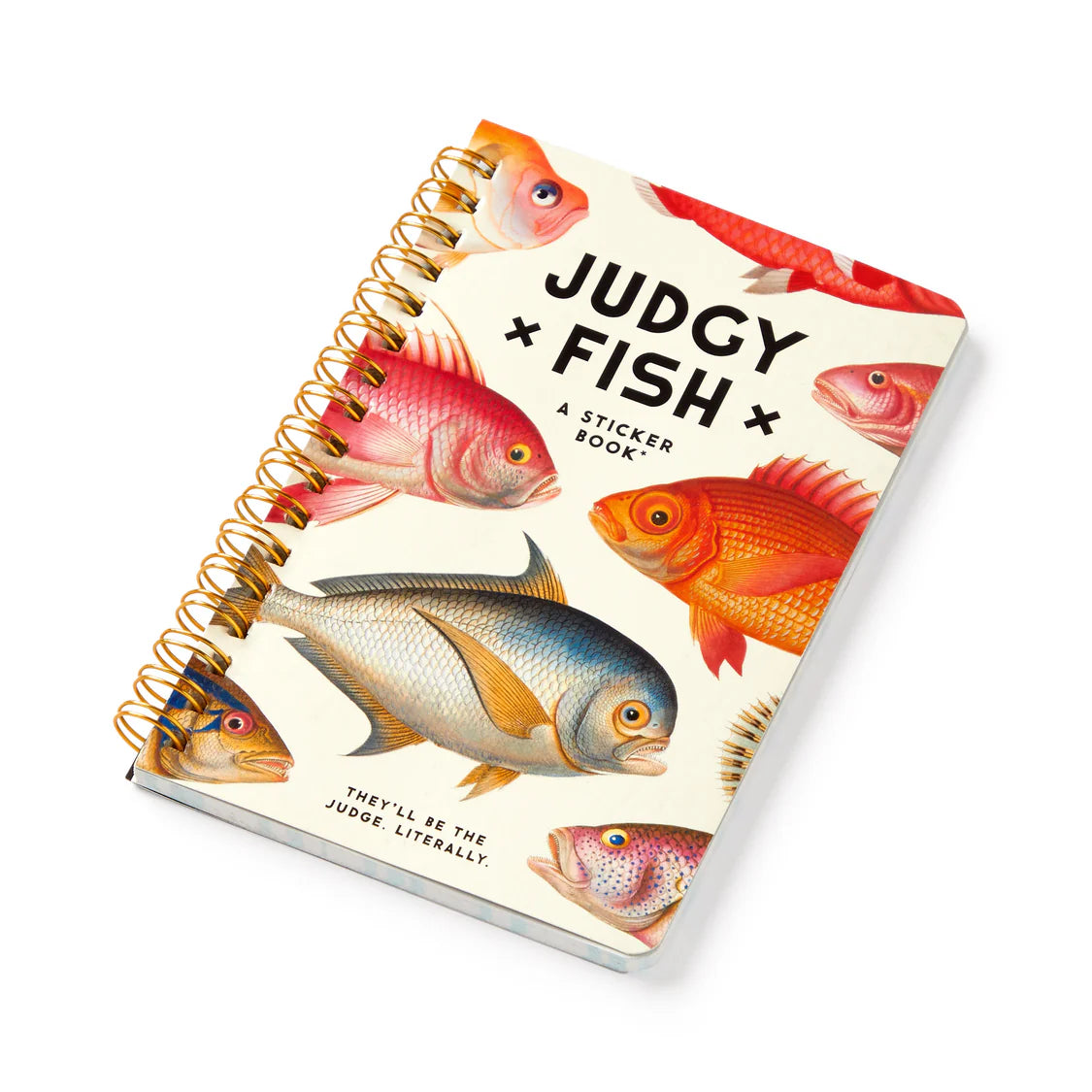 Judgy Fish Sticker Book Multi-Coloured | Brass Monkey