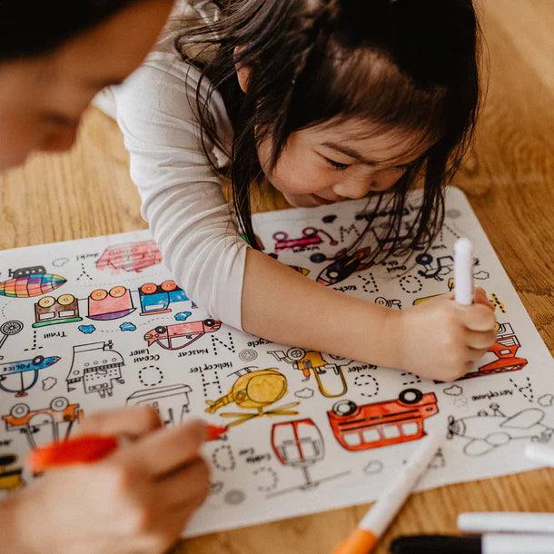Toot Toot Honk Playmat (Large) |  Hey Doodle