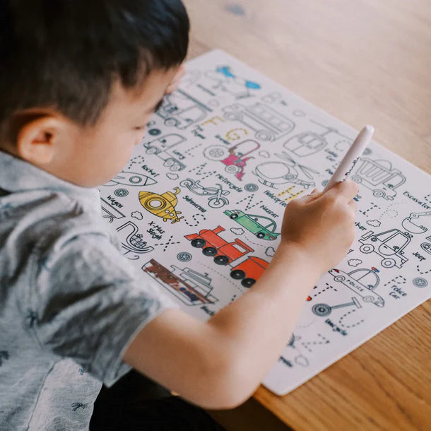 Toot Toot Honk Playmat (Large) |  Hey Doodle