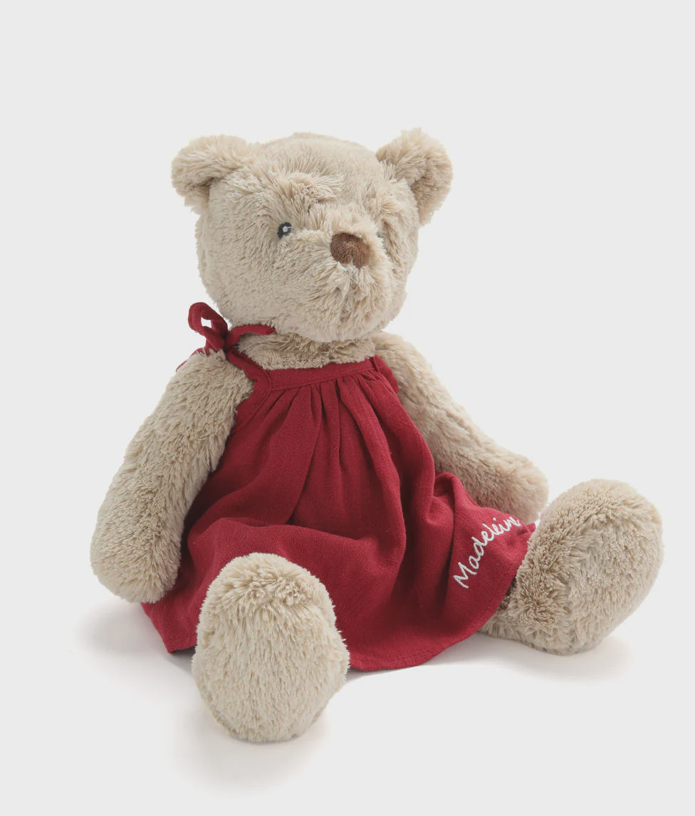 Honey Bear Dress - Red | Nana Huchy